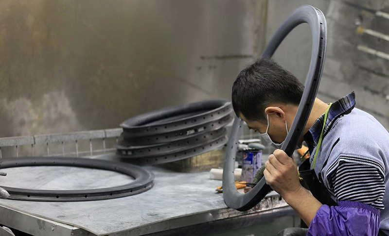 carbon fiber rim processing