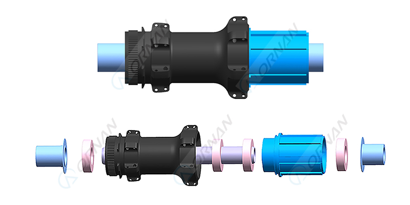 road bike disc brake hub