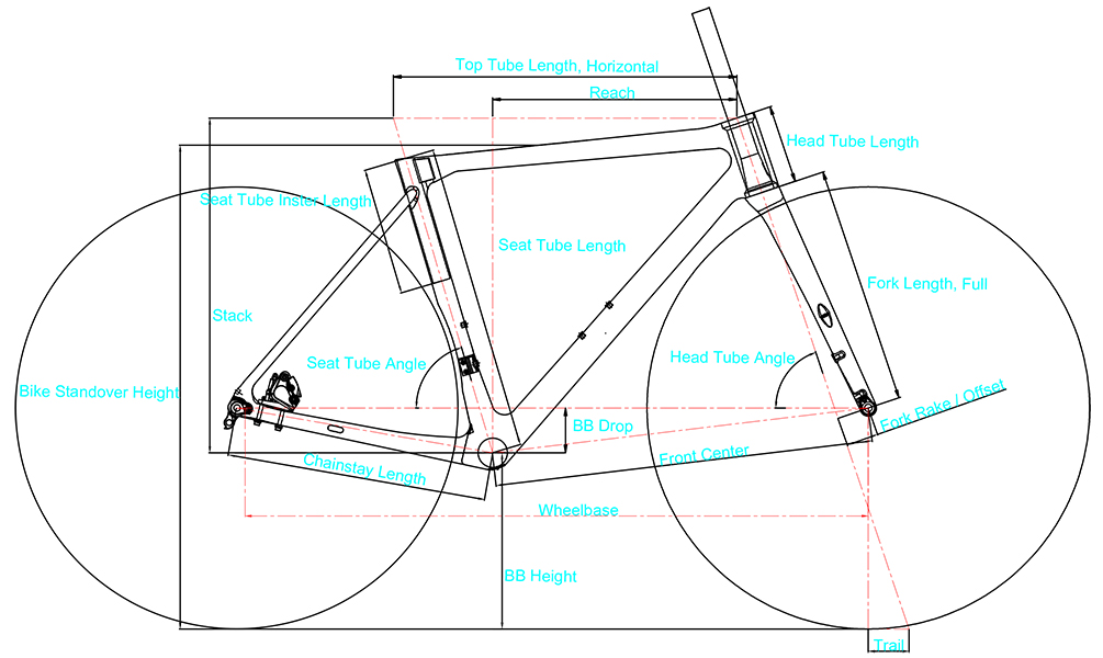 CARBON ROAD BIKE 700C DISC BRAKE FRAME