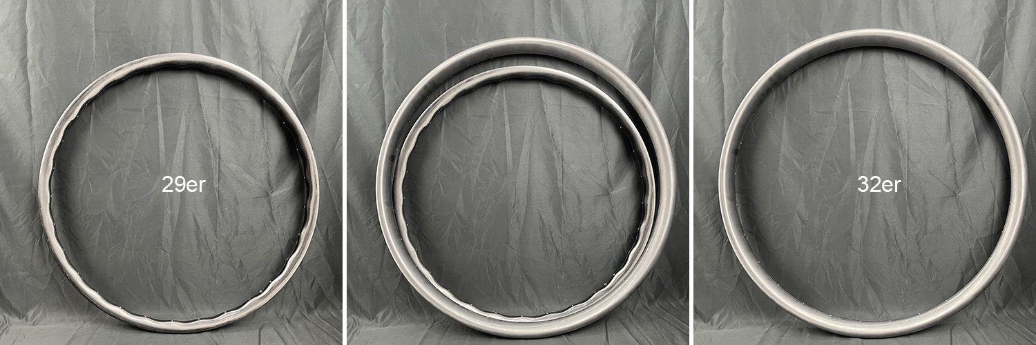 32-inch mountain bike carbon rim