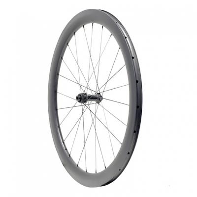 UD glossy carbon gravel wheels 700c