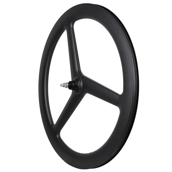 700c superlight carbon Tri Spoke wheelset