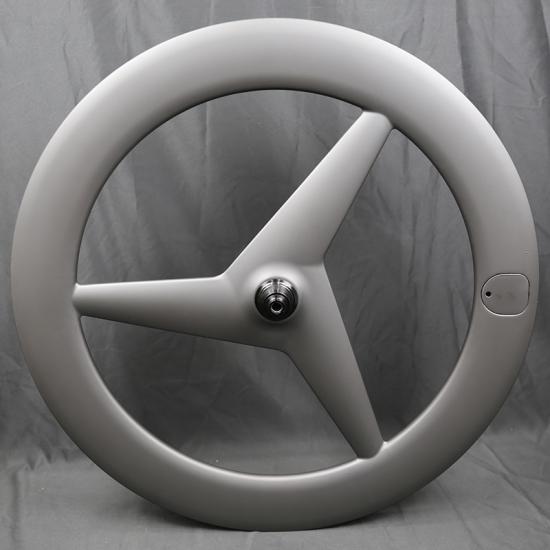 700C Tri-Spoke Carbon Wheel for Time Trial and Triathlon