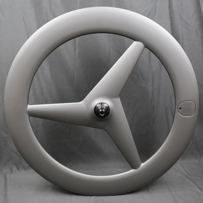 700C Tri-Spoke Carbon Wheel for Time Trial and Triathlon