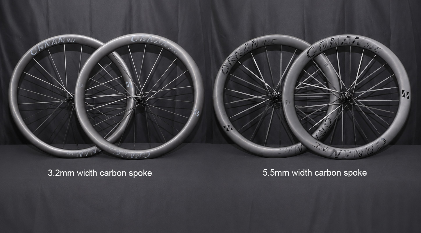 3.2mm vs 5.5mm Carbon Spokes: How to Choose the Right Carbon Spoke Wheelset